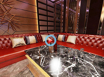 濱江區娛樂會所設計裝修全景案例效果圖