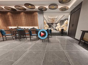 富陽養(yǎng)生足浴SPA會所設(shè)計(jì)裝修全景案例