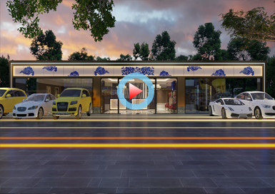 金華足浴養生店裝修設計全景案例