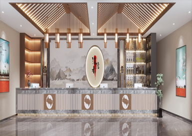 清水灣洗浴中心裝修設計案例效果圖