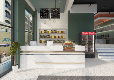 杭州潮流網咖裝修設計案例效果圖