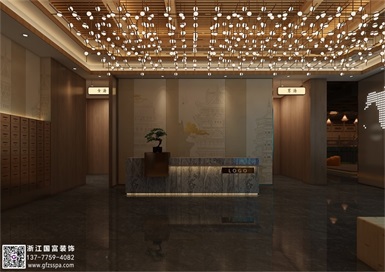 現(xiàn)代風洗浴中心裝修的設計要點！