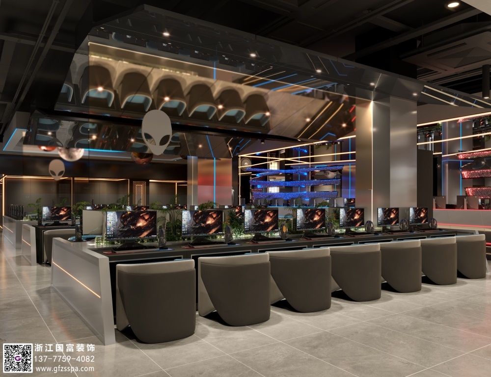 電競(jìng)館設(shè)計(jì)風(fēng)格選擇